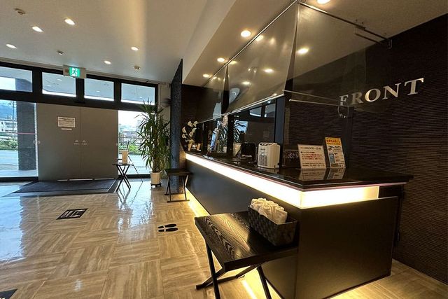 Hotel front desk